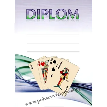 Karty diplom A4 č.4