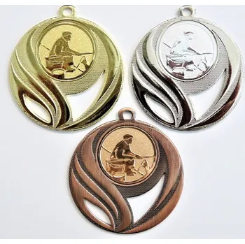 Rybář břeh medaile DI5006-59 Stuhu vyberte z naší nabidky.