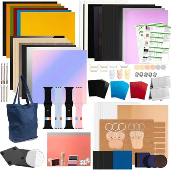 Gravírování xTool Ultimate Laser Kit - Sada materiálů