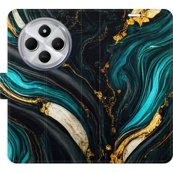 Pouzdro na mobilní telefon Flipové pouzdro iSaprio - Dark Paint - Xiaomi Redmi 14C / Poco C75