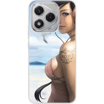 Pouzdro na mobilní telefon Odolné silikonové pouzdro iSaprio - Girl 02 - Honor 400 Lite