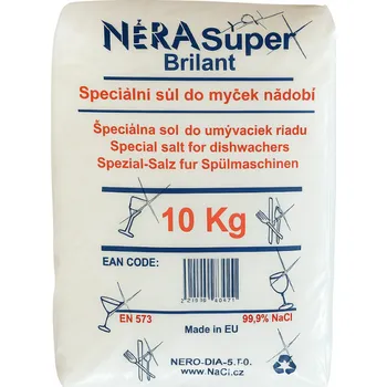 Sůl do myčky Sůl do myčky NéRA Super Brilant Množství: 10 Kg - osobní odběr