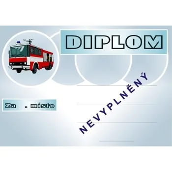 VIZINGR Hasiči diplom A4 č.13