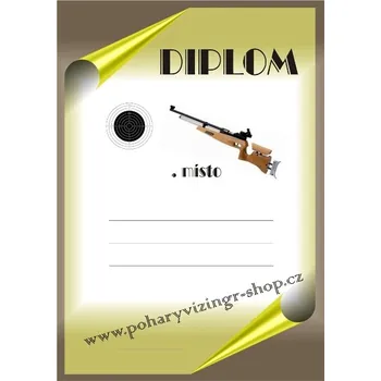 Střelci diplom A4 č.22