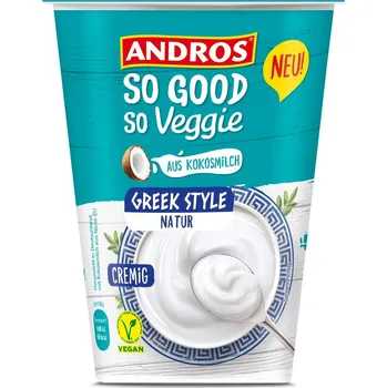 Andros So good So Veggie Veganský fermentovaný dezert řeckého typu 350 g