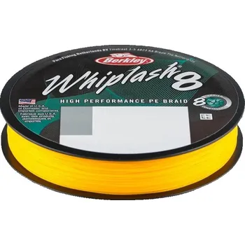 Šňůra Berkley Whiplash x8 Yellow po 1m 0,18mm 23,3kg