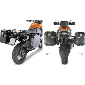 Motodoplněk Kappa KL7705CAM montážní sada ( nosič ) bočních kufrů KTM Super Adventure 1290 T 2017
