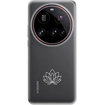 Odolné silikonové pouzdro iSaprio - čiré - Lotos - Xiaomi 15 Ultra