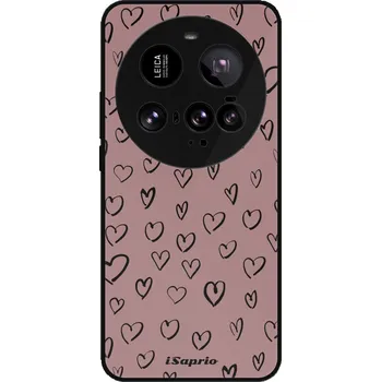 Pouzdro na mobilní telefon Lesklé pouzdro Exclusive iSaprio - Heart Dark - Xiaomi 15 Ultra