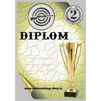 Puška diplom A4 č.47