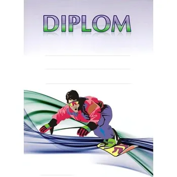 Snowboard diplom A4 č.4