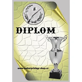 Trap-skeet diplom A4 č.42