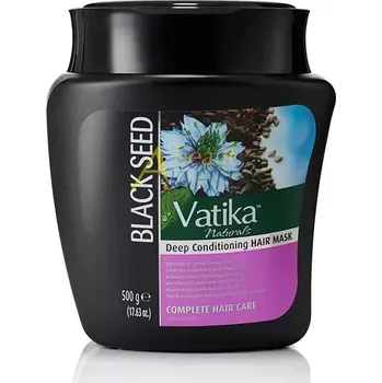 Vlasová regenerace Vatika Naturals Maska na vlasy z černého kmínu s multivitaminy 500 ml