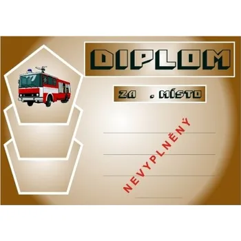 VIZINGR Hasiči diplom A4 č.15