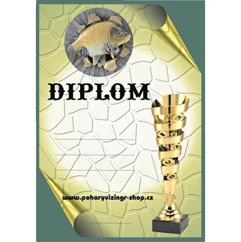 Ryba diplom A4 č.31