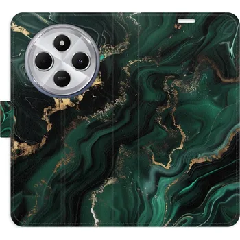 Pouzdro na mobilní telefon Flipové pouzdro iSaprio - Emerald 02 - Xiaomi Redmi 14C / Poco C75