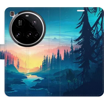Pouzdro na mobilní telefon Flipové pouzdro iSaprio - Magical Landscape - Xiaomi 15 Ultra