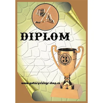Hokej diplom A4 č.46