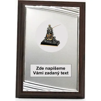 VIZINGR Rybář plaketa H122-G231.02-K1140