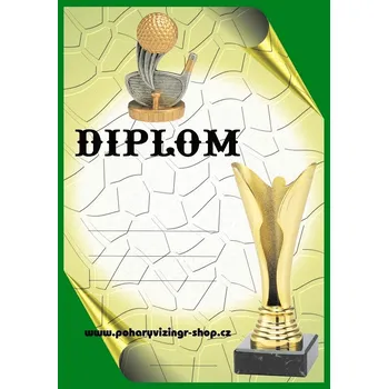 Golf diplom A4 č.13