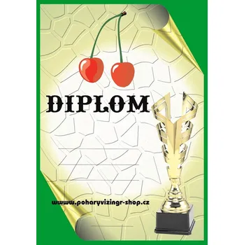 Třešně diplom A4 č.4
