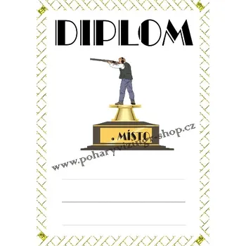 Střelci diplom A4 č.4