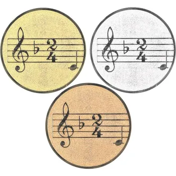 Noty MINI emblémy A1č.47