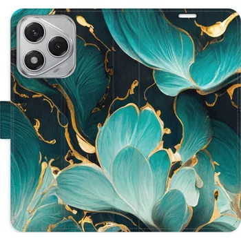 Pouzdro na mobilní telefon Flipové pouzdro iSaprio - Blue Flowers 02 - Honor 400 Lite