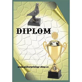 VIZINGR Holubáři diplom A4 č.18