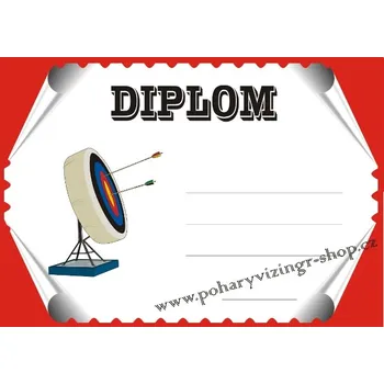 VIZINGR Lukostřelba diplom A4 č.4