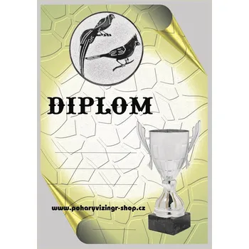 Exoti diplom A4 č.9