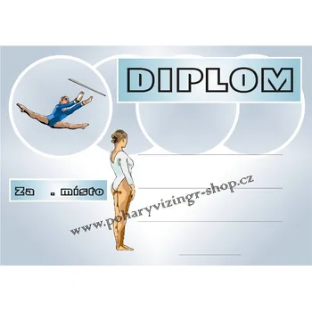 Gymnastika diplom A4 č.1
