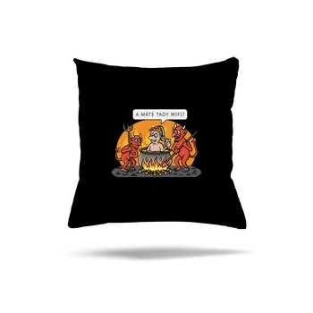 Polštář Bastard Wifi v pekle polštář Black