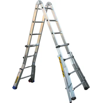 Železářství Svelt ELITE Hliníkový čtyřdílný teleskopický žebřík 4m