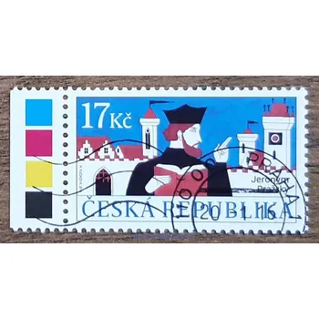 Sběratelství ČR 874 raz., Osobnosti: Jeroným Pražský, r. 2016