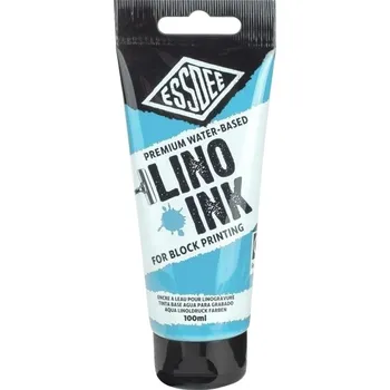 Speciální výtvarná barva Essdee Barva na linoryt (100ml) světle modrá