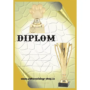 Kynologie diplom A4 č.62