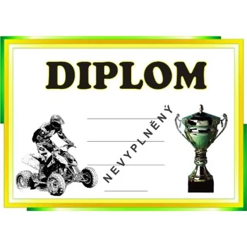 Čtyřkolky diplom A4 č.63