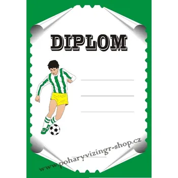 VIZINGR Fotbal diplom A4 č.32