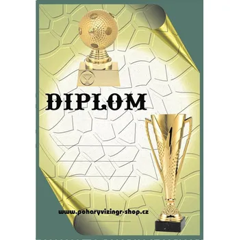 Florbal diplom A4 č.18