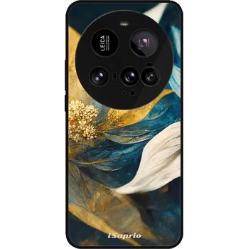 Pouzdro na mobilní telefon Lesklé pouzdro Exclusive iSaprio - Gold Petals - Xiaomi 15 Ultra