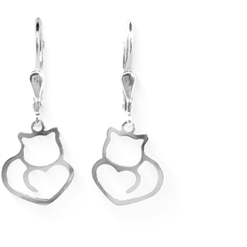 Náušnice Yoowey NA2044 Stříbrné