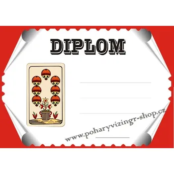VIZINGR Karty diplom A4 č.13