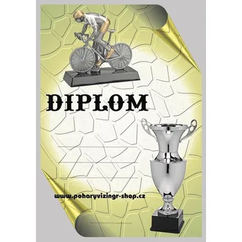 Cyklistika diplom A4 č.30