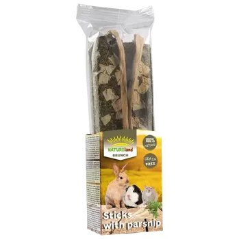 Krmivo pro hlodavce Tyčinky Nature Land Brunch pastinák 2ks
