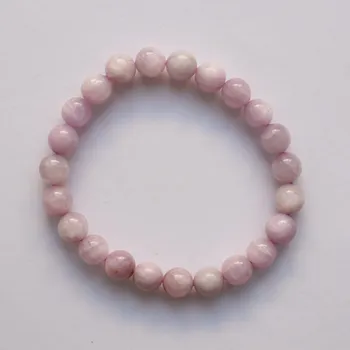 Náramek Náramek - Kunzit AA kulička 8 mm