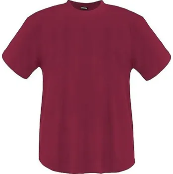 Tričko ADAMO krátký rukáv vínová 8XL - 12XL Adamo ODE-AD-129420-590 - 5XL