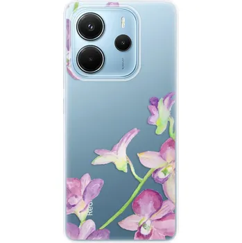 Pouzdro na mobilní telefon Odolné silikonové pouzdro iSaprio - Purple Orchid - Xiaomi Redmi Note 14