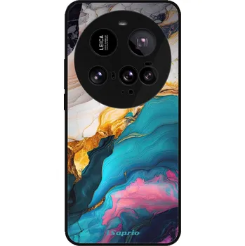 Pouzdro na mobilní telefon Lesklé pouzdro Exclusive iSaprio - Color Marble 21 - Xiaomi 15 Ultra