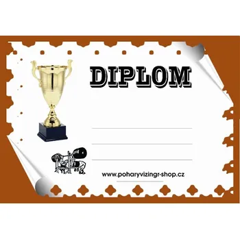 VIZINGR Bensch press diplom A4 č.7